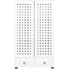 Mendler HWC-N87 Badkommode 80 x 138 x 36 cm Braun/Weiß
