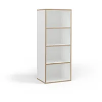 Vicco Bücherregal Tetrix 40 x 100 x 30 cm Weiß