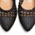 Gioseppo Fikove, geflochtene Ballerinas aus Leder, Schwarz, für Damen, Schwarz, 37 EU