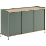 Muuto Enfold Sideboard 148 x 85 cm Eiche geölt / dusty green