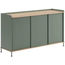 Muuto Enfold Sideboard 148 x 85 cm Eiche geölt / dusty green