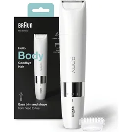 Braun Mini Body- Bikini-Trimmer BS1000 weiß