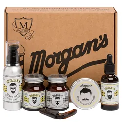 Morgan's Moustache & Beard Grooming Gift Set