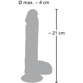 Medical Silicone You2Toys Medical Silicone Vibrator - Vibrating & Thrusting