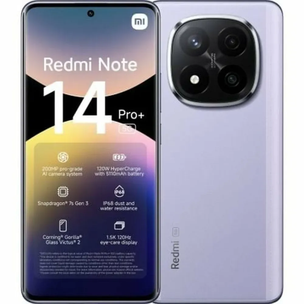 Smartphone Xiaomi NOTE14PP 5G 8-256 PUR Octa Core 8 GB RAM 256 GB Schwarz 6,67