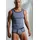 CLIPPER Unterhemd »Tanktop für Herren«, (3 St.), modische Optik: Jeans meliert, tolle Baumwoll-Qualität, Gr. 6, marine, , 303564-6