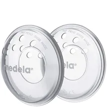 Medela Breast Shells - BPA-Free, Made from Soft Silicone, with Breathable Ventilation Holes, Includes 2 Shells