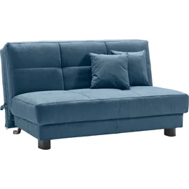 Ell + Ell Schlafsofa Tilda 2-Sitzer Polyester Blau