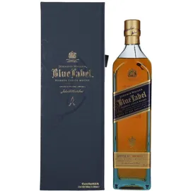 Johnnie Walker Blue Label Blended Scotch 40% vol 1 l Geschenkbox