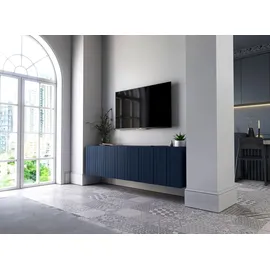 meble lindner Elpis Lowboard 150 cm Marineblau Matt MDF