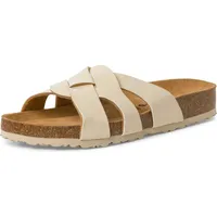 Tamaris Klassische Pantoletten Damen 31373531303931 Beige 42 EU - Beige - 42