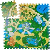 Relaxdays Puzzlematte Dinosaurier