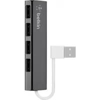 Belkin F4U042bt 4 Port USB 2.0-Hub Schwarz