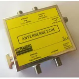 Wittenberg Antennen 4 in 1 Antennenweiche UKW, DAB+, UHF, SAT