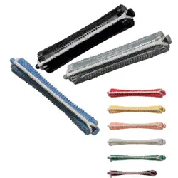 12 Profi-Dauerwellwickler | Kaltwellwickler 17mm Anthrazit