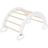 joyz Klettergerüst für Kinder Kletterbogen 89 x 52 x 45,5 cm Weiß
