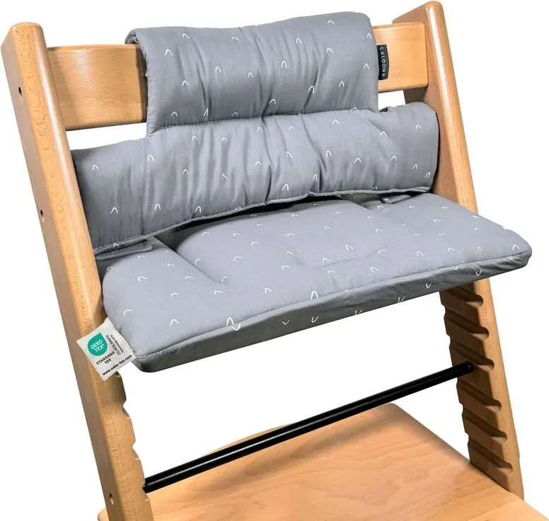 LaLoona Sitzkissen für Stokke Tripp Trapp, gemustert - Grau