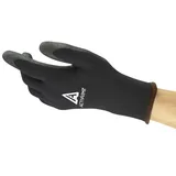 Ansell ActivArmr 97-631 Winter-Arbeitshandschuhe, wärmebeständig & grifffest bei niedrigen Temperaturen, Kälteschutz-Handschuhe, Handschuhe für Männer und Frauen, schwarze Handschuhe, Gr XL (1 Paar)