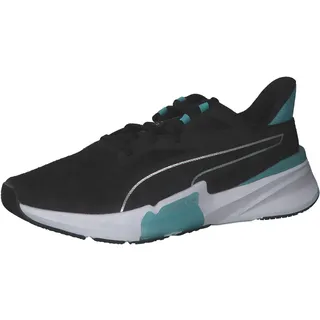 Puma Damen Trainingsschuhe PWRFrame TR Stardust 376239-01 38.5 - Puma Black-Metallic Silver-Porcelain - 38.5