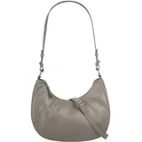 Bruno Banani Umhängetasche echt Leder, grau