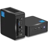 Intel NUC 12 Pro Mini PC, Core i5-1240P (12 Kerne, 16 Threads, bis zu 4,4GHz) Desktop PC Computer, NUC 12 i5 Barebone Mini Computer NUC Unterstützung 8K UHD/WiFi 6E/BT 5.3/Thunderbolt 4/kein RAM&SSD