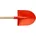 Löffert Stiele Frankfurter Schaufel rot Gr 5 mit Stiel Import