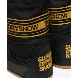 Superdry Damen Schneestiefel schwarz 36-37