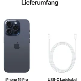 Apple iPhone 15 Pro 1 TB Titan Schwarz