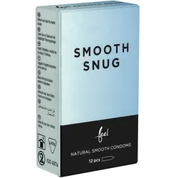 «Smooth Snug» enge Kondome mit samtweicher Oberfläche (12 Kondome) 12 St