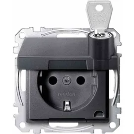 Merten SCHUKO-Steckdose anth MEG2315-0414