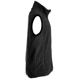 New Wave Clique Basic Polar Fleece Vest - schwarz XS