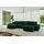 altdecor Wohnlandschaft, ENIL-U 401x189x68 Dunkelgrün Velours