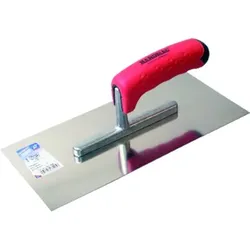 Glättekelle mit Soft-Griff ohne Zahnung