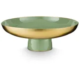 Pip Studio Schüssel rund Metall Grün Green 35x12,5cm
