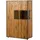 MASSIVMOEBEL24.DE Highboard 89 x 140 x 45 cm Wildeiche geölt / Beige