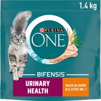 PURINA ONE BIFENSIS Urinary Care Katzenfutter trocken, reich an Huhn, 6er Pack (6 x 1,4kg)