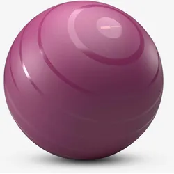 Gymnastikball robust Grösse 1 / 55 cm - rosa, rosa|violett, S