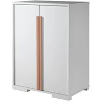 58 aufm Kessel 58aufmkessel Wäscheschrank, Weiß, Holzwerkstoff, 86x116x56 cm,