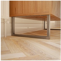 HEVVA Möbelfuß Möbelfüße GRAZ - 7 Größen von 20-50 cm - Kommodenbeine, Schrankfüße, (Set-Option: Sie können entweder 1 Stück oder ein Set von 2 Stück kaufen) weiß 10 cm x 45 cm