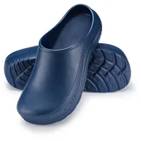 ESTRO Gartenschuhe Damen Clogs Geschlossen - Gartenclogs Herren Unisex Gummischuhe Leicht Gartenclogs Damen Garten Clogs Herren CC01 (42, Dunkelblau) - 42 EU