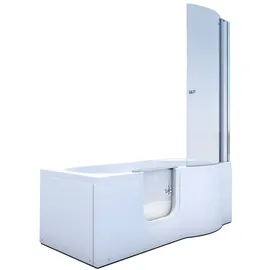 AcquaVapore Seniorendusche und Badewanne mit Tür S12D-L-EC 170 x 85 cm