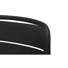 Möbel Kraft Cervo Stapelstuhl 43 x 56,5 x 80,5 cm schwarz