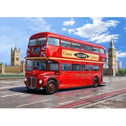 Revell London Bus, Busmodell, Montagesatz, 1:24, London Bus, Kunststoff, Obere M
