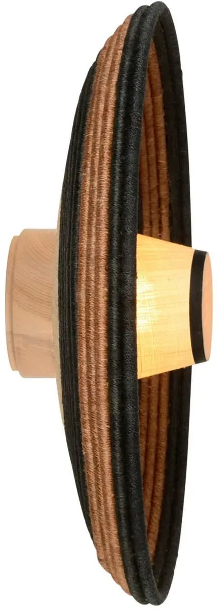 Wandleuchte Forestier, Grass, dimmbar, Braun / Rost, für Wohnzimmer, Design