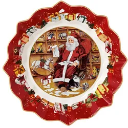 Villeroy & Boch Toy's Fantasy Schale ø 25 cm "Santa liest Wunschzettel" - DS