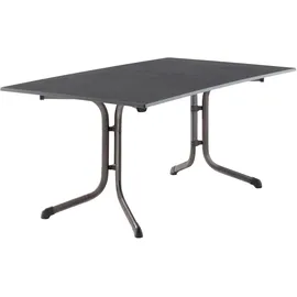 Sieger Boulevard Klapptisch 165 x 95 x 73 cm eisengrau/Schiefer anthrazit
