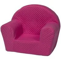 Velinda Kindersessel Mini-Sessel Kinderstuhl Relaxsessel Kuschelsessel Softsessel (Farbe: pink)