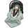 zamboo Einschlagdecke / leichte Kuscheldecke für Babyschalen & Kinderwagen 80 x 80 cm - Pusteblume - Salbeigrün