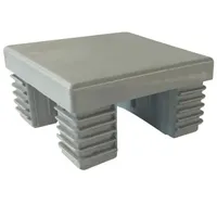 Elephant Pfostenkappe grau für Modular Pfosten 68x68 mm