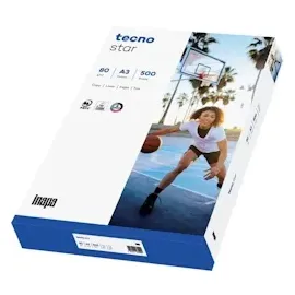 Inapa tecno star A3 80 g/m2 500 Blatt